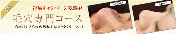 毛穴顔